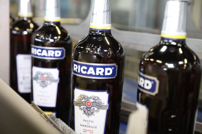 Le pourcentage d’alcool du Ricard