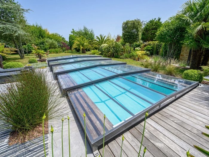 Fabrication d'un dôme de piscine