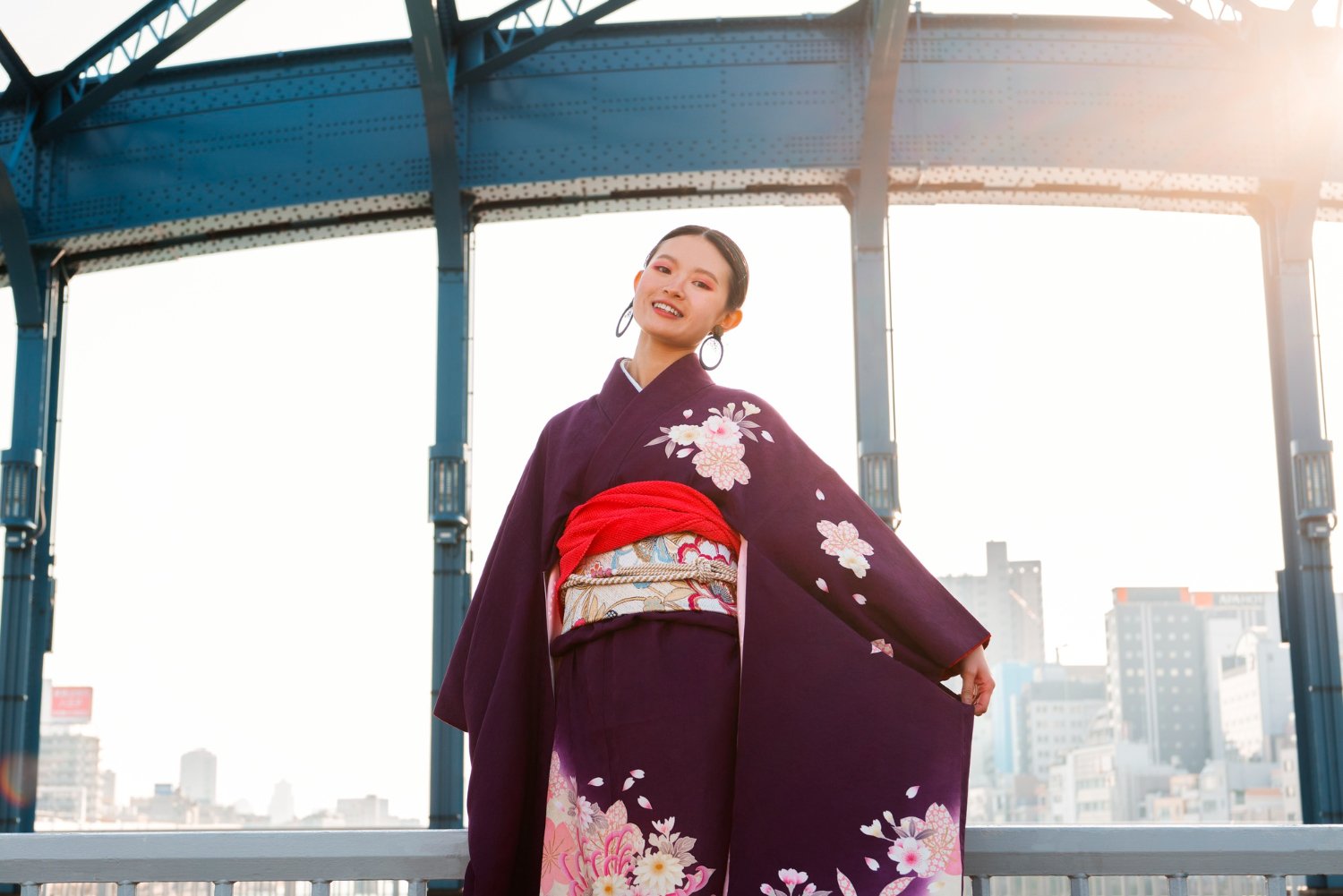 Comment porter un kimono japonais femme  